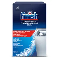 Special granular salt for dishwashers. Scale and plaque protection.