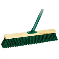 Wooden broom 35 mm with handle 110cm.