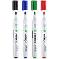 Marker for magnetic boards, 4 colors (black, blue, red, green).