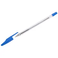 Ball pen, width 0.7 mm, metalic finishing, blue.