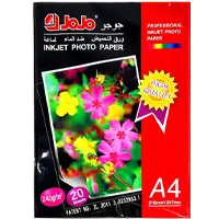 Photopaper glossy,  format A4 ( 21 x 30 cm ), 240 gsm, 20 sheets.