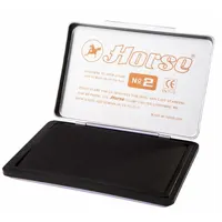 Stamp pad, 8.5 х 12.5 cm, black.