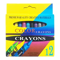 Յուղային մատիտներ, 12 գույն