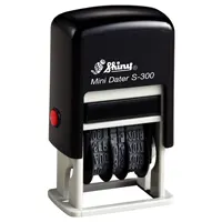 Штамп датер Mini Dater S-300, 22мм*4мм, датер