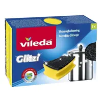 Sponge Ultra Fresh, Vileda, single Sponge 100% Anti Bacteria. The multi-purpose spounge removes difficult dirt without scratches.