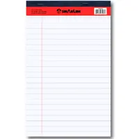 Legal pad, lined, 40 perforated pages, А4, white.