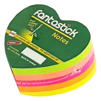 Թերթիկներ նշումների համար, կպչուն, 5 վառ գույներ, 400 թերթիկ