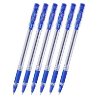 Ball pen, with elastic holder Cello Finegrip, blue