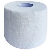 Toilet paper, 3 ply,160 sheets, 9.7*12.4 cm sheet size, 20.5 m per roll.