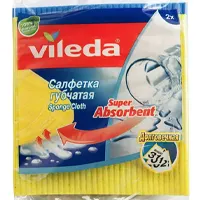 Салфетка Vileda, губчатая, 2 шт.