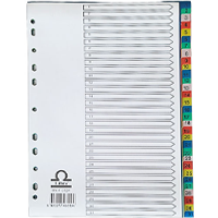 Divider plastic 1-31, colour/number.