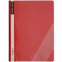 Արագակար, պլաստիկ, գրպանով, A4 ֆորմատի, կարմիր