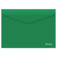 Button-type opaque file, A4, 180 micron, green.