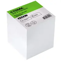 Թերթիկներ նշումների համար, 90 մմ x 90 մմ, 1000 հատ, սպիտակ