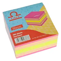 Sticky Notes, 75 mm x 75 mm, 400 pages, 5 colors