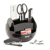 Desktop organizer, 9 items, rotatable 360, "FR".