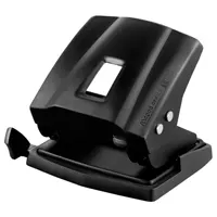 Punch with ruler, for 30-35 pages, silvery