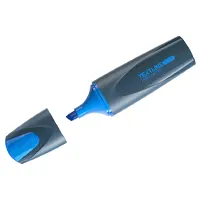 Text marker, blue.