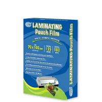 Laminating pouch, A7, 80 x 110 mm, thickness 125 microns, 100 pcs in a pack.