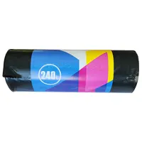 Աղբի տոպրակներ ամուր, 240լ տարողությամբ, 10 հատ