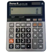 Desktop calculator CD 2753-12, 12 digits, middle size, dual power, (15.5 cm*20 cm)․